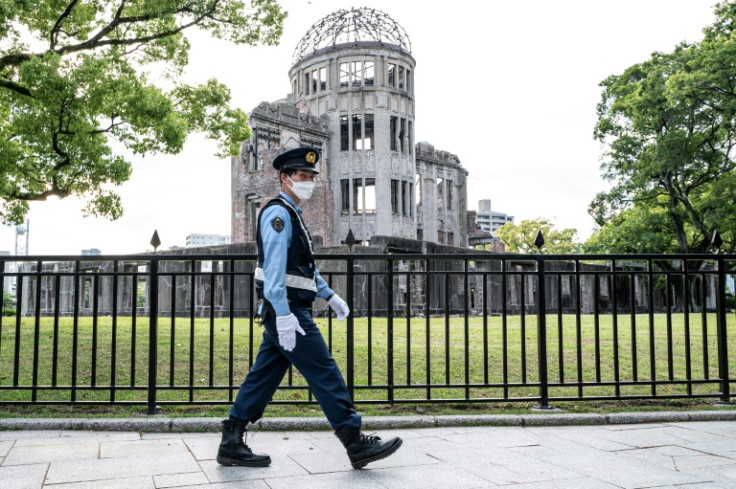 G7サミットに向けて広島に約2万4000人の警察が出動したと伝えられている