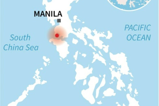 6月15日にマグニチュード6.2の地震があったフィリピンの地図。