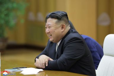 北朝鮮の指導者、金正恩氏（KCNA提供の2023年7月の写真）は、空に目を向ける目を育成することを政権の最優先事項にしている