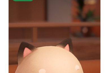 Screenshot of POPOPO, “camera-free video call” platform, launched on March